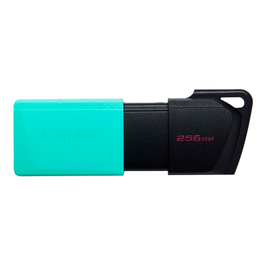 Memoria Flash Usb Kingston Data Traveler Exodia M 256gb Gen 1 3.2 Gen 1 C/tapa Mvil Negro Verde Ocean Dtxm/256gb