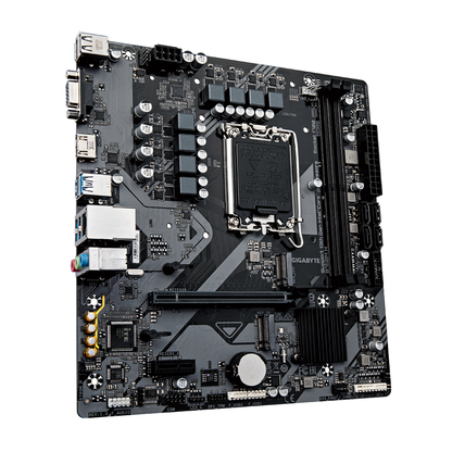 Tarjeta Madre Gigabyte B760m H / Intel Socket 1700 / Ddr5 8000 Mt/s / Hdmi / Vga / Micro Atx / Gama Media