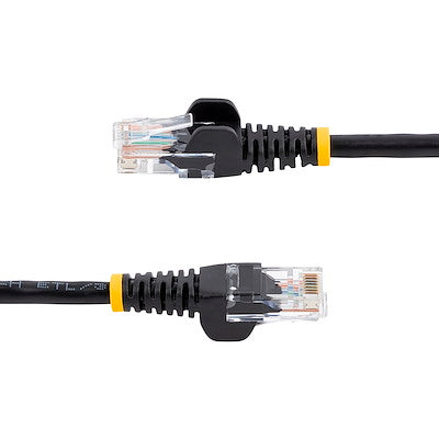 Cable De 3m Negro De Red Fast Ethernet Cat5e Rj45 Sin Enganche - Cable Patch Snagless - Startech.com Mod. 45pat3mbk