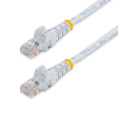 Cable De 10m Blanco De Red Cat5e Ethernet Rj45 Sin Enganches - Latiguillo Snagless - Startech.com Mod. 45pat10mwh