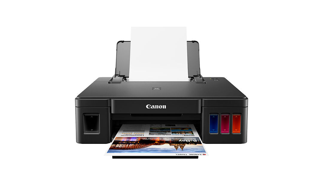 Impresora Canon Pixma G1110, Imp 8.8 Negro/5 Color, Tinta Continua, Usb, Simplex, Compatible Windows, Consumible Gi-190