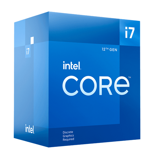Procesador Intel Core I7-12700f S-1700 12a Gen /2.1 - 4.9 Ghz /cache 25mb /12 Cores (8p+4e) /sin Graficos /con Disipador /computo Alto Ipa