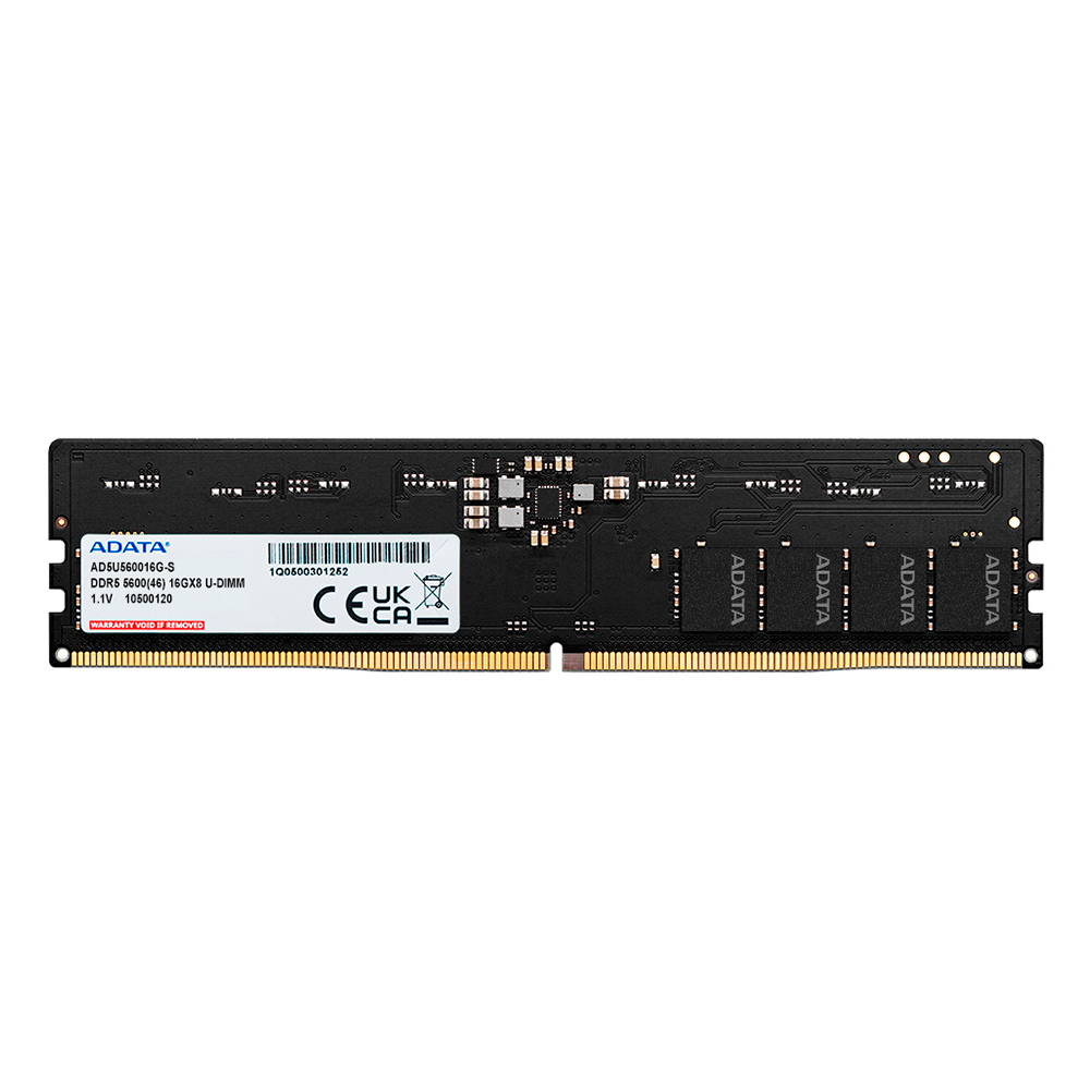 Memoria Adata Udimm Ddr5 16gb 5600mhz Cl46 1.1v Ad5u560016g-s