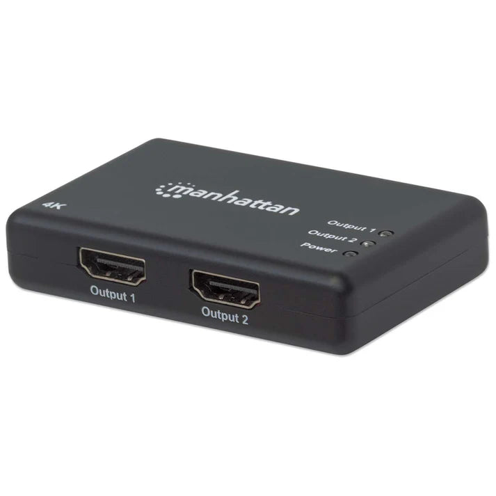 Video Splitter,manhattan,207669, Hdmi 4k@30hz, 1 In:2 Out,  Ac