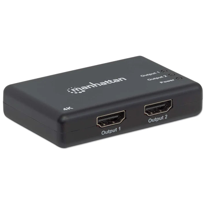 Video Splitter,manhattan,207669, Hdmi 4k@30hz, 1 In:2 Out,  Ac