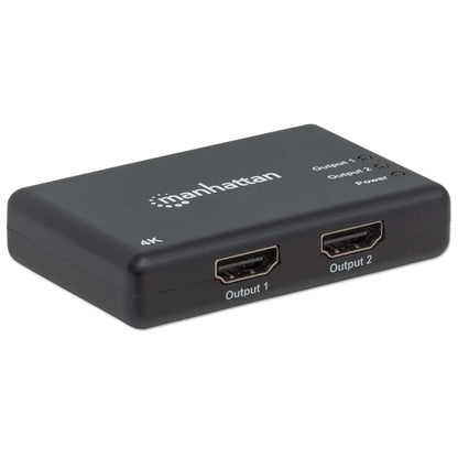 Video Splitter,manhattan,207669, Hdmi 4k@30hz, 1 In:2 Out,  Ac