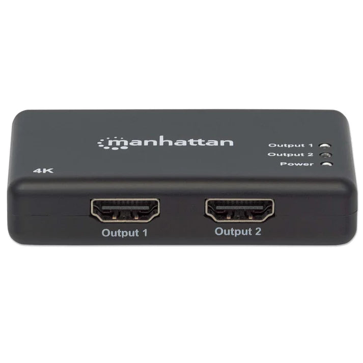 Video Splitter,manhattan,207669, Hdmi 4k@30hz, 1 In:2 Out,  Ac