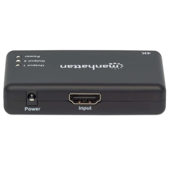 Video Splitter,manhattan,207669, Hdmi 4k@30hz, 1 In:2 Out,  Ac