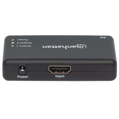 Video Splitter,manhattan,207669, Hdmi 4k@30hz, 1 In:2 Out,  Ac