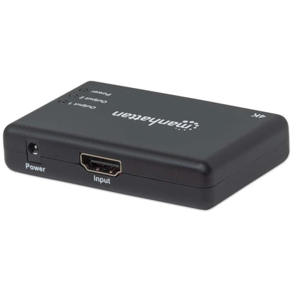 Video Splitter,manhattan,207669, Hdmi 4k@30hz, 1 In:2 Out,  Ac