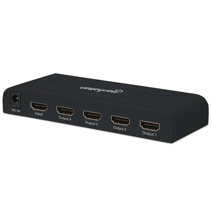 Video Splitter,manhattan,207515, Hdmi 4k@30hz, 1 In:4 Out