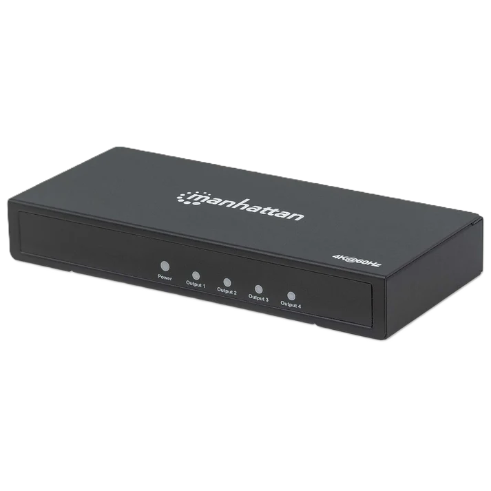 Video Splitter,manhattan,207805, Hdmi 4k60hz, 1 In4 Out