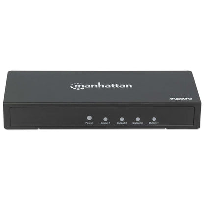 Video Splitter,manhattan,207805, Hdmi 4k60hz, 1 In4 Out