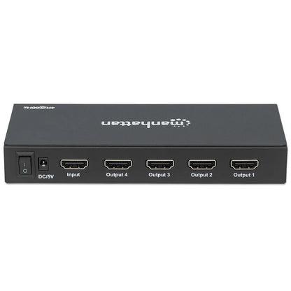 Video Splitter,manhattan,207805, Hdmi 4k60hz, 1 In4 Out