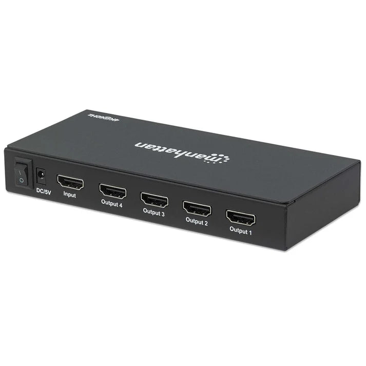 Video Splitter,manhattan,207805, Hdmi 4k60hz, 1 In4 Out