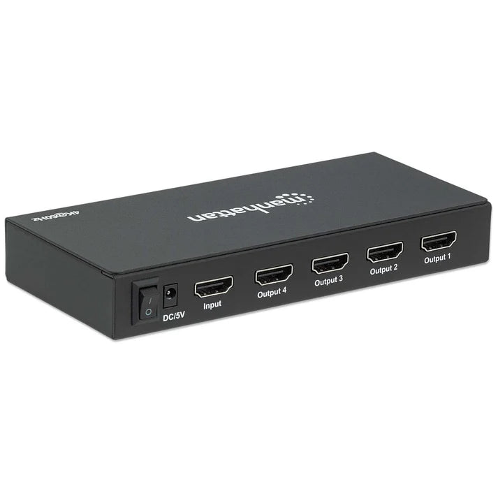 Video Splitter,manhattan,207805, Hdmi 4k60hz, 1 In4 Out
