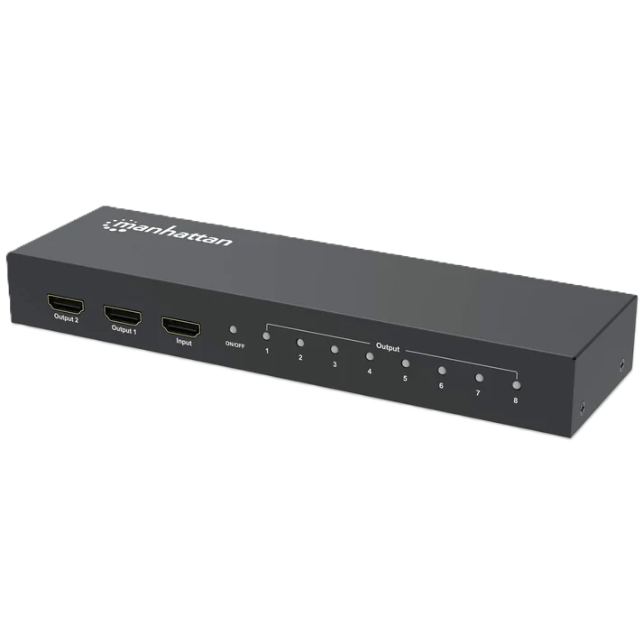 Video Splitter,manhattan,207560, Hdmi 4k@30hz, 1 In:8 Out