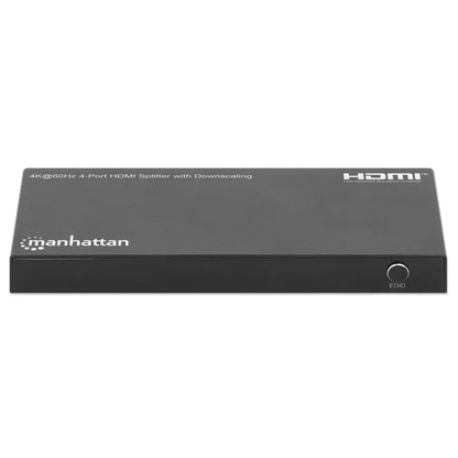 Splitter /manhattan/208369/splitter Hdmi Con 4 Puertos 4k Y Reductor De Escala