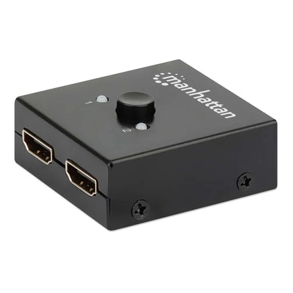 Switch Hdmi,manhattan,207850, 4k@60hz, Bidireccional 2:1