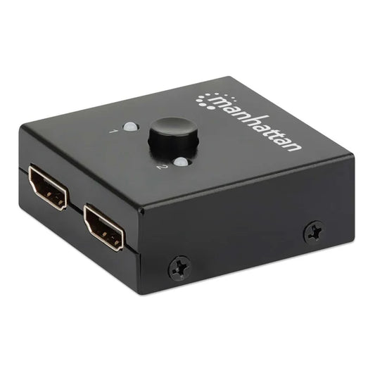 Switch Hdmi,manhattan,207850, 4k@60hz, Bidireccional 2:1