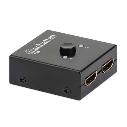 Switch Hdmi,manhattan,207850, 4k@60hz, Bidireccional 2:1