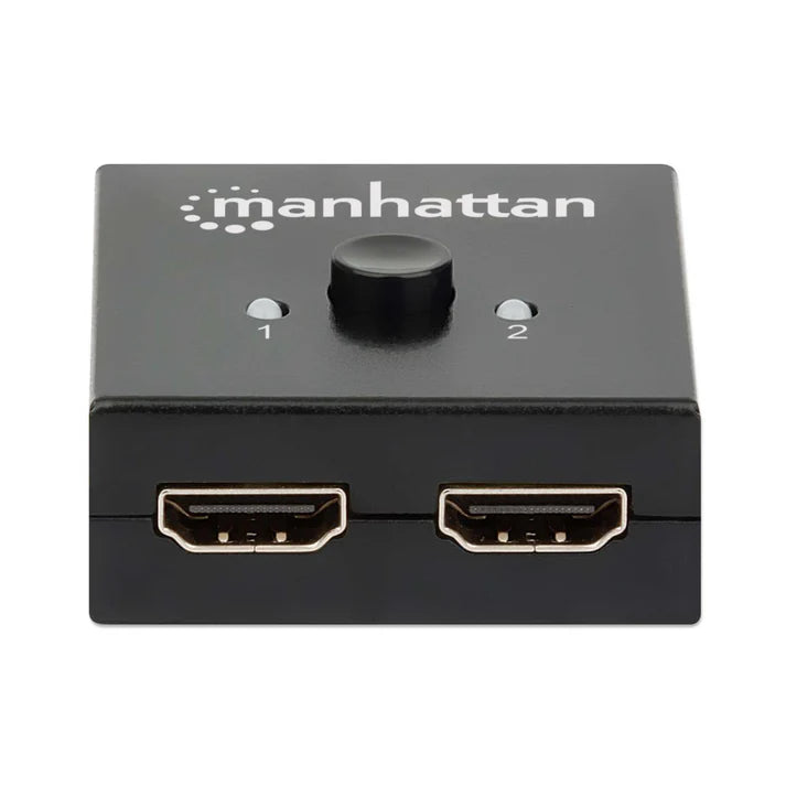 Switch Hdmi,manhattan,207850, 4k@60hz, Bidireccional 2:1