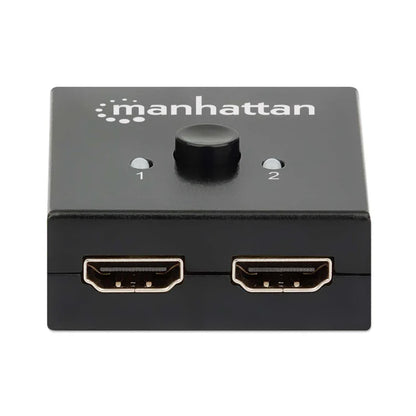Switch Hdmi,manhattan,207850, 4k@60hz, Bidireccional 2:1