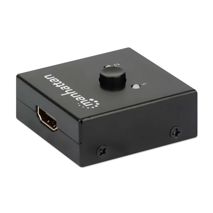Switch Hdmi,manhattan,207850, 4k@60hz, Bidireccional 2:1