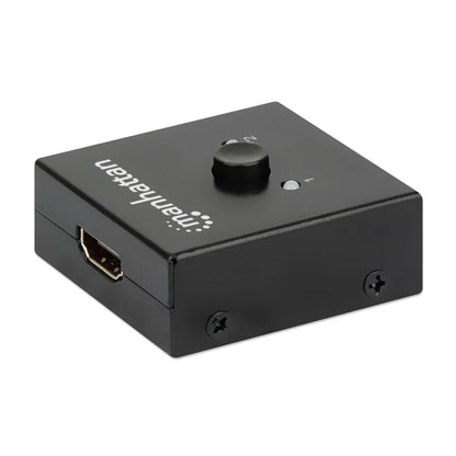 Switch Hdmi,manhattan,207850, 4k@60hz, Bidireccional 2:1