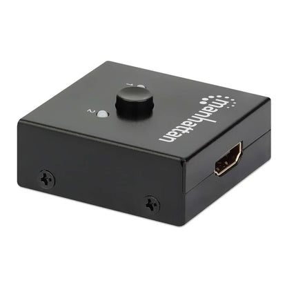 Switch Hdmi,manhattan,207850, 4k@60hz, Bidireccional 2:1