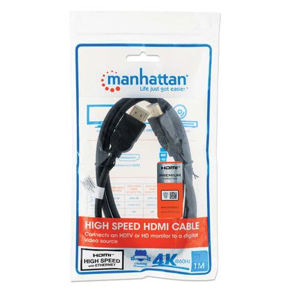Cable Hdmi /manhattan / 354837 /2.0 Premium M-m  1.0m