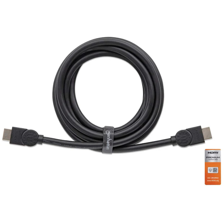 Cable Hdmi,manhattan,355360, 2.0 Premium M-m  5.0m