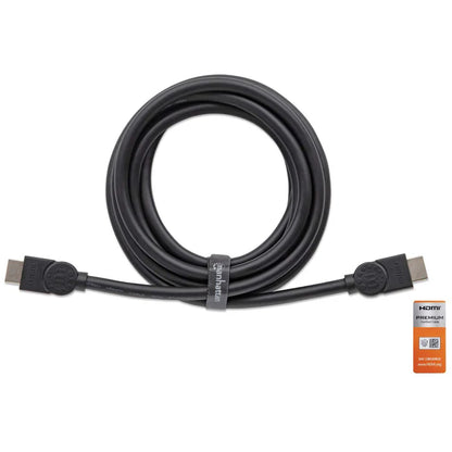 Cable Hdmi,manhattan,355360, 2.0 Premium M-m  5.0m