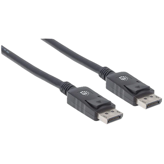 Cable Displayport,manhattan,306935, V1.2 M-m 1.0m Negro 4k60hz