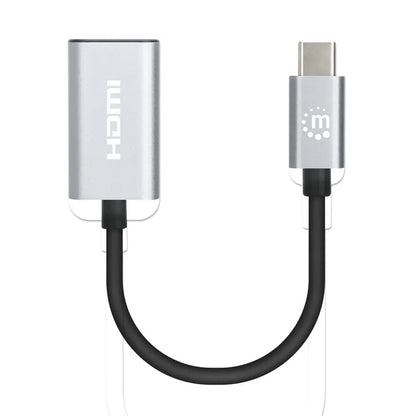 Convertidor Usb,manhattan,153973,-c A Hdmi 4k@60hz