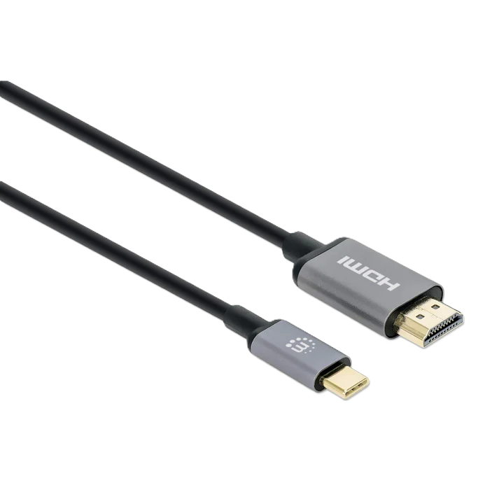 Cable Usb,manhattan,151764,-c A Hdmi M 2.0m 4k@30hz, Negro