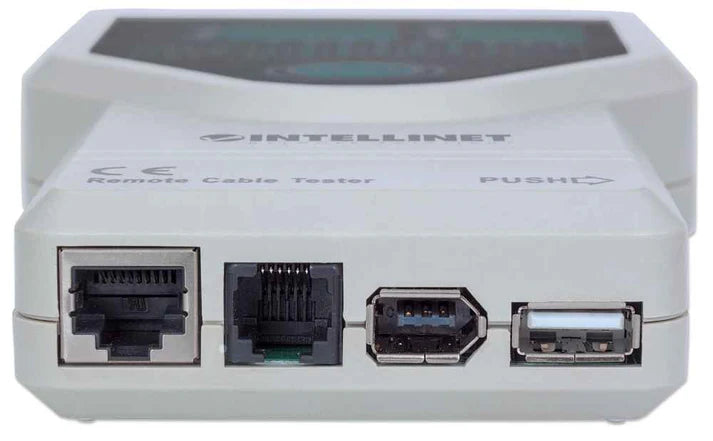 Probador De Cable,intellinet,780094, Red 5 En 1, Rj11 / Rj45 / Usb / Bnc / Firewire