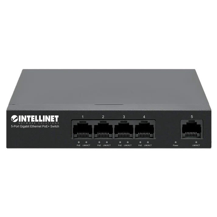 Poe Switch,intellinet,561792,gb  5 Ptos 30w/pto, 40w
