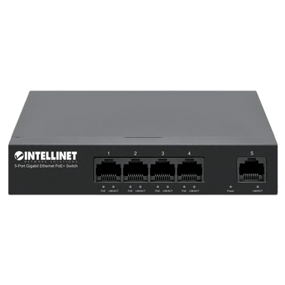 Poe Switch,intellinet,561792,gb  5 Ptos 30w/pto, 40w