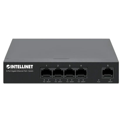 Poe Switch,intellinet,561792,gb  5 Ptos 30w/pto, 40w