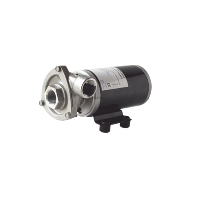 Bomba centrifuga Cyclone de alta presión a 12 Vcd, caudales de 21 GPM, presión máxima de 17 psi, en acero inoxidable