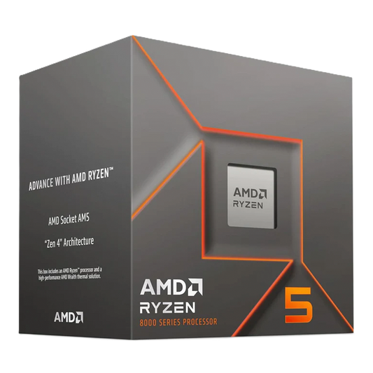 Procesador Amd Ryzen 5 8400f S-am5 8a Gen / 4.2 - 4.7 Ghz / Cache 16mb / 6 Nucleos / Sin Graficos / Con Disipador / Gamer Medio