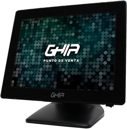 Monitor Touchscreen Capacitivo Ghia / 15 Pulgadas / Hdmi, Usb / Punto De Venta