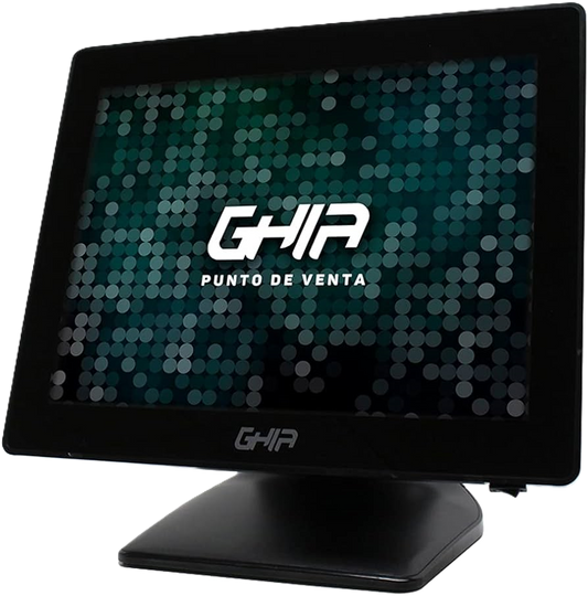 Monitor Touchscreen Capacitivo Ghia / 15 Pulgadas / Hdmi, Usb / Punto De Venta