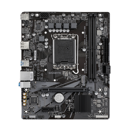 Tarjeta Madre Gigabyte H610m K V2 / Socket Intel 1700 / 2x Ddr5 / Hdmi / Dp / Pcie X 16 / Micro Atx / Gama Basica