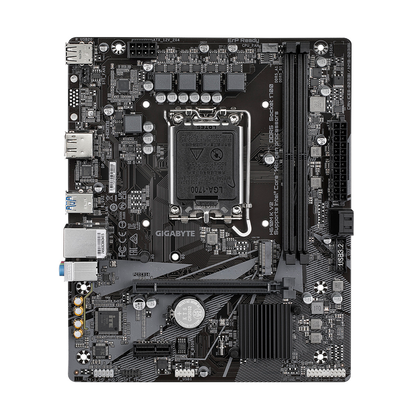 Tarjeta Madre Gigabyte H610m K V2 / Socket Intel 1700 / 2x Ddr5 / Hdmi / Dp / Pcie X 16 / Micro Atx / Gama Basica