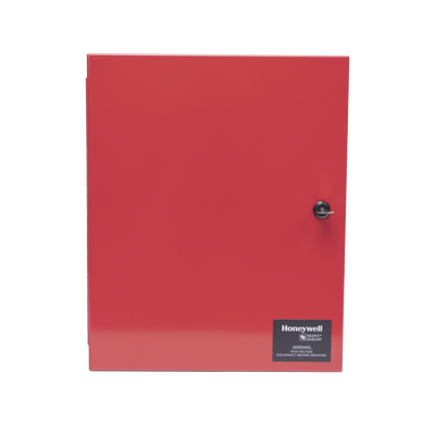 Fuente De Alimentación Remota / Direccionable / 6 Amperes / 4 Salidas Nac O Auxiliar De 24 Vcc / Gabinete Rojo