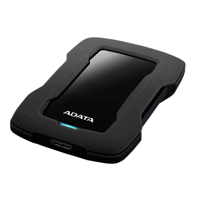 Disco Duro Externo Adata Hd330 2tb Portatil 2.5 Usb 3.2 Windows Mac Linux Contragolpes Slim Color Negro (ahd330-2tu31-cbk)