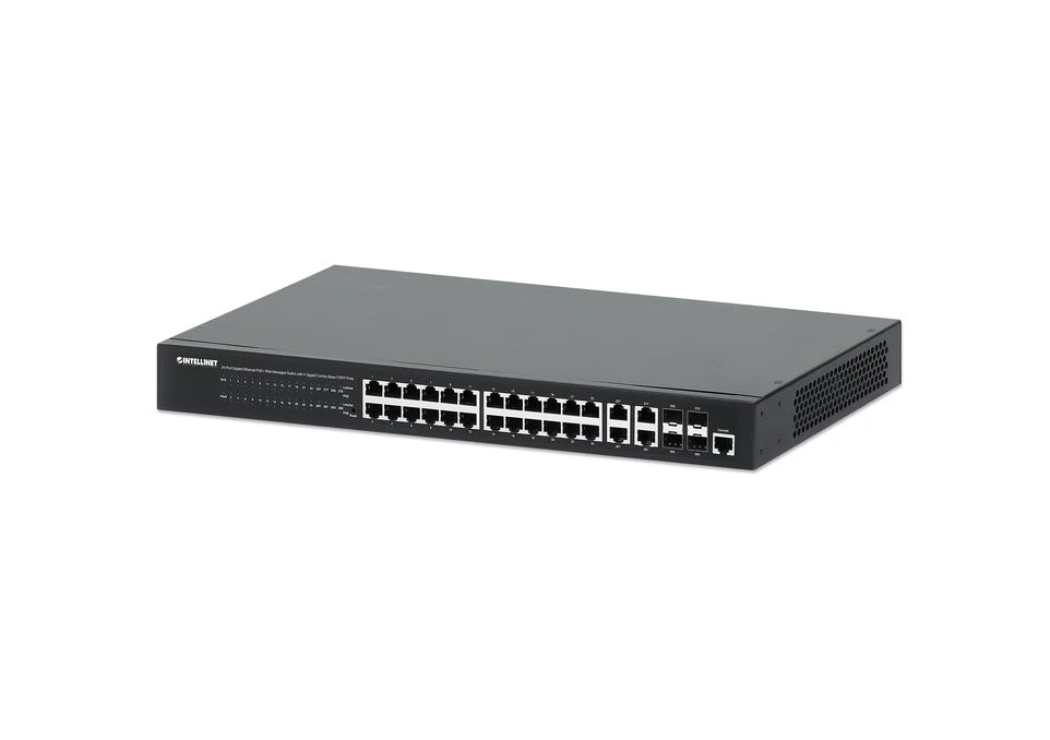 Switch/intellinet/561426/switch Administrable 24 Puertos Poe+ Con 4 Puertos Sfp Gigabit