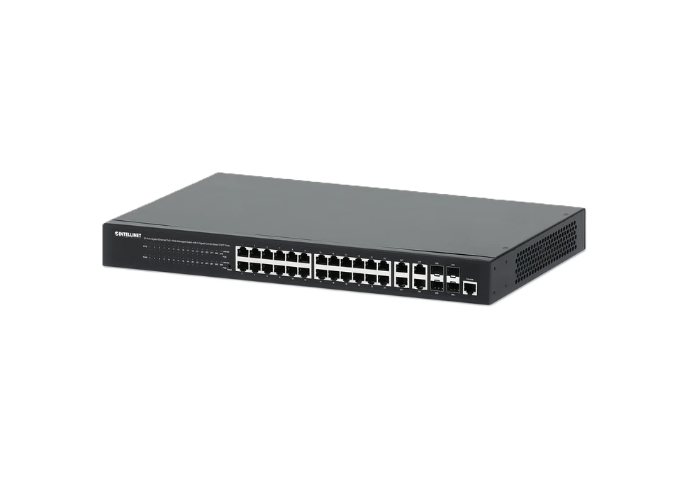 Switch/intellinet/561426/switch Administrable 24 Puertos Poe+ Con 4 Puertos Sfp Gigabit
